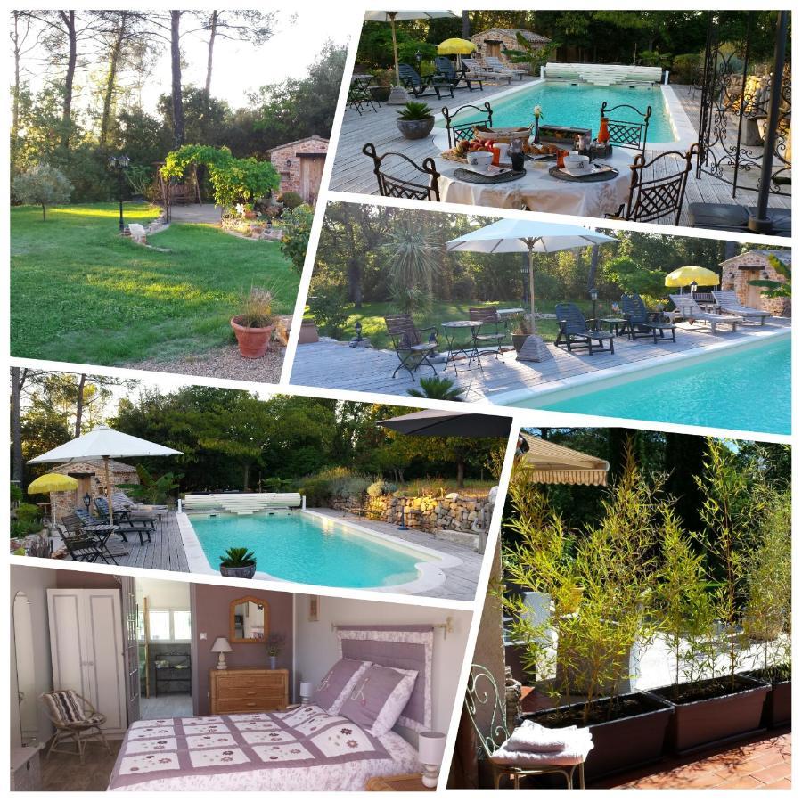 Bed and Breakfast Le Jardin Des Selves Draguignan Esterno foto