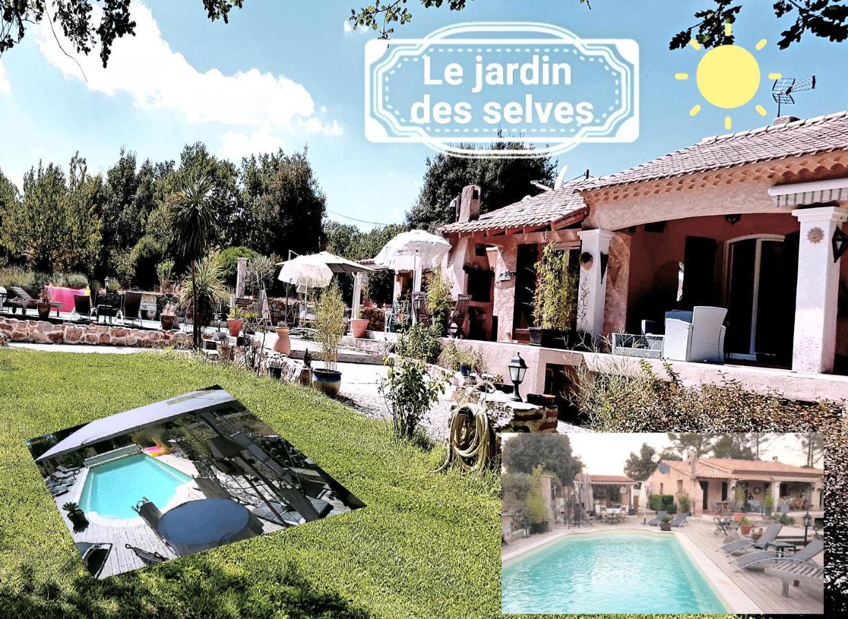 Bed and Breakfast Le Jardin Des Selves Draguignan Esterno foto